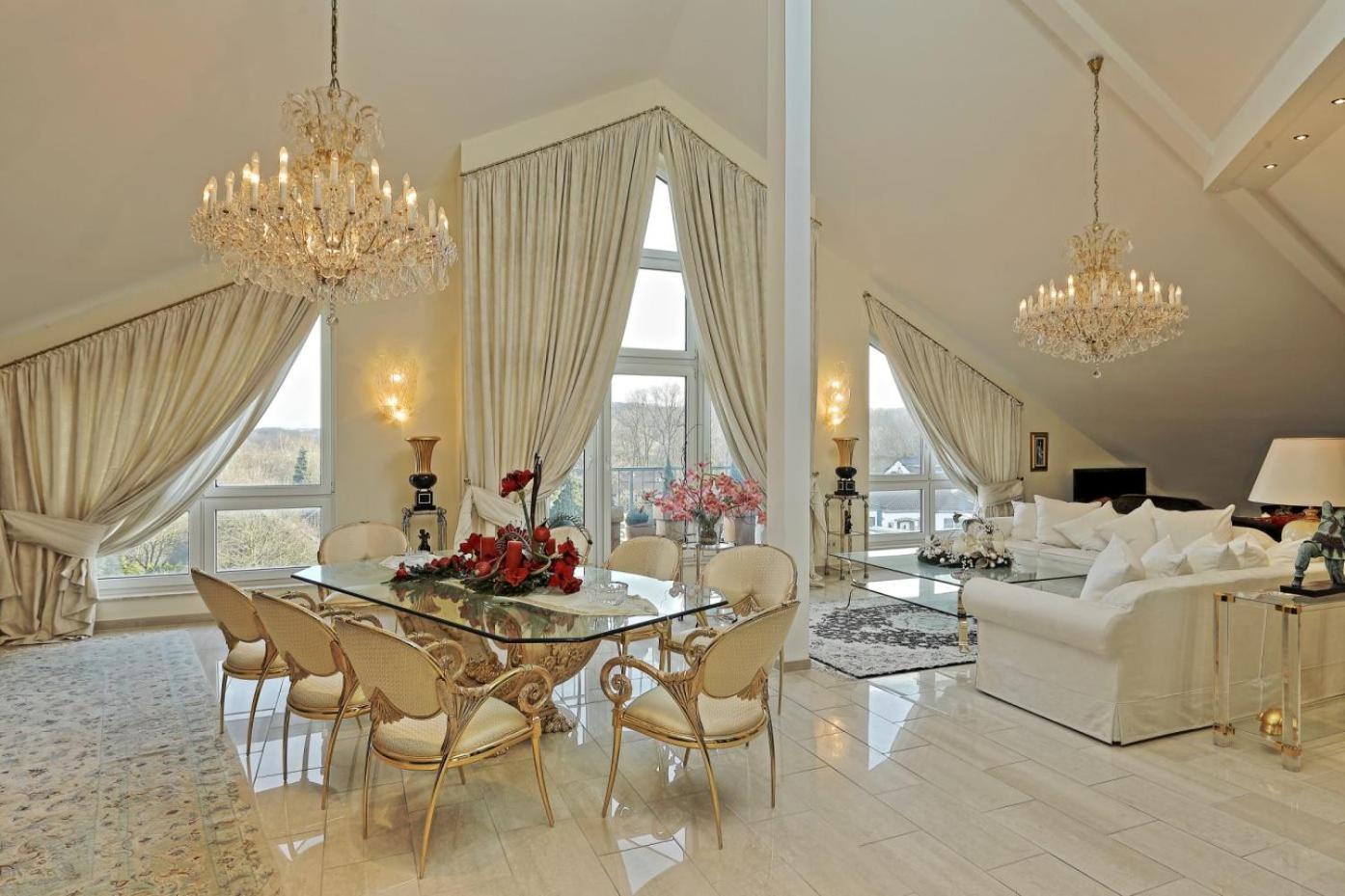 Penthouse Muelheim- Ruhr - Zentral - Edel - Luxus Pur Apartman Mülheim an der Ruhr Kültér fotó